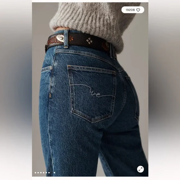 We The Free Risk Taker Mid-Rise Jeans - 31 LONG - Picture 5 of 8